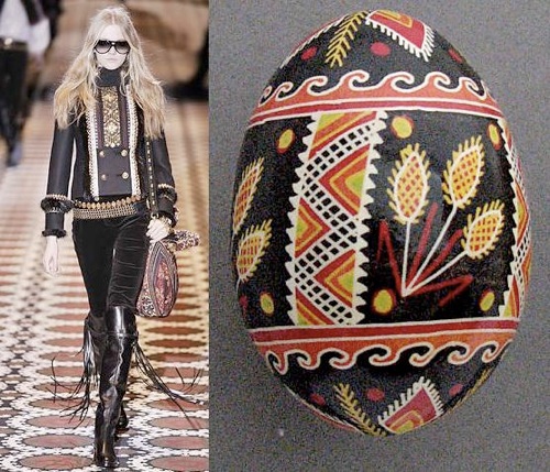 Easter Egg Inspired Designs: Gucci Channels Pysanka